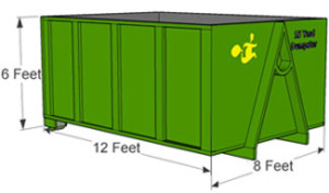 15 yard Dumpster Rental Milton